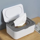 Tissue Box Dispenser Wet Paper Portable With Lid Storage Holder Dustproof Baby