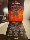 Disney s The Lion King Broadway Musical Souvenir    Program 1997
