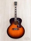 1992 Orville By Gibson J-200 Jumbo Acoustic Electric Guitar Sunburst W  Case