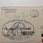 1947 Miami Cover Pan-american Airways To Buenos Aires Argentina Inter-american