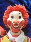 Vintage 1978 Ronald Mcdonald 21  Clown Doll W  Purple Grimace With Whistle