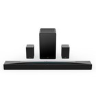 Tcl Q85h Q Class 7 1 4 Ch Sound Bar W  Subwoofer   Surround Speakers - Black