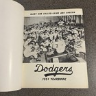 1951 Brooklyn Dodgers Official Yearbook Jackie Robinson Campanella Snider Reese