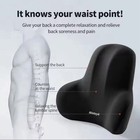 Memory Foam Car Neck And Lumbar Support Pillow     Ergonomic Headrest Cushion