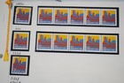 Us Collection Of Coil Stamps Mint   Used Stored In White Ace Album