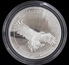 2019 Australian Wedge-tailed Eagle High Relief 5 Oz Silver Coin
