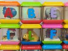Lot Of 20 Vintage Fisher Price Peek A Boo Blocks Toddler Preschool Sensory