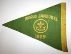 Scouts World Jamboree 1929 Pennant Flag Boy Scout Vintage Baden Powell Original