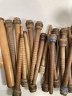 Wood Bobbins Spools Industrial Style 3 -10  Wooden Quills Mixed Lot-30
