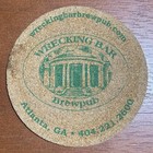 Beer Coaster   Cork Wrecking Bar Brewpub  Atlanta  Georgia   Craft Brewing