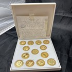 Gold Wedding Unity Coins Set Ceremony Accessories