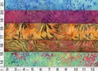 Colorful Batik Jelly Roll 40 - 2 5  Strips Quilting   Sewing Fabric