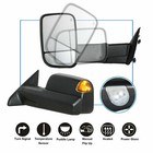 Tow Mirrors For 2014 2015 2016 2017 2018 Dodge Ram 1500 2500 Power Heated Signal