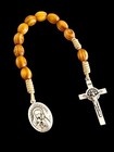 Rosary Benedict Crucifix Cross   St Michael Medals One Decade