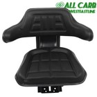 Black Tractor Suspension Seat With Armrest For Universal Tractor Excavator