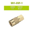 Milton Type Air Quick Coupler Male 1 4 Npt Air Hose Connector Fittings  5 Packs 