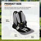 Child Positioner For Golf Carts 5-point Positioner Designed To Secure Little One