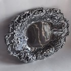 2004 Arthur Court Grape 13 3 4  Oval Aluminum Serving Tray