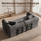 Sturdy Structure Boneless Sofa Couch Bed Convertible No Assembly Skin-friendly