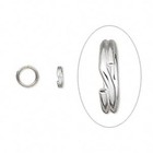 500 Nickel Plated Steel 6mm Round Split Rings To Secure Your Charms  