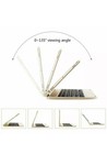 Ipad Air  pro 9 7 Bluetooth Keyboard Smart Folio Hard Case With Temprad Glass 