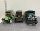 Vintage Diecast   Cast Iron Truck Lot 3 Vehicles Advertising Banks 1991 Reno