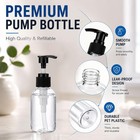 3 Pack 3 4oz  100ml  Empty Pump Bottles Jansburg Clear Lotion Dispensers