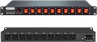 10 Outlets 1u Pdu Rack Mount Power Strip-network Server Racks - Surge Protector