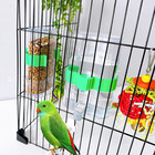 Automatic Bird Water Dispenser Parrot Water Feeder Bird Seed Food Container Para