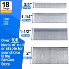 Simcos 18 Gauge Brad Nails 4 Sizes Assembly 1000