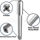 5 8 -18 Unf Tap And Die Set Right Hand  5 8 X 18 Unf Thread Tap And Round Die