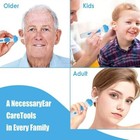 Electric Cordless Vacuum Ear Cleaner Wax Remover Safety Painless Cleaning Device