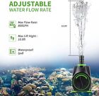 Fountain Submersible Water Pump Adjustable Pond Tank Waterfall Hydroponics 45w