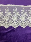 Tambour Lace 26 Inches Trim Antique Yardage Needle