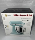 Kitchenaid Deluxe 4 5 Qt Tilt-head Stand Mixer Mineral Water New Sealed Ksm97mi