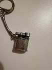 Mini Keychain Lighter Marked Japan With Key Ring And Chain Attached