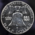 1961 Proof Silver Franklin Half Dollar