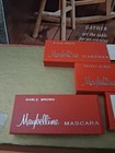 1960s Maybelline Sable Brown Cake Mascara Celluloid Brush Red Slide Case