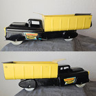 Vintage 1950s Louis Marx Hydraulic Dump Truck Pressed Steel Metal Toy Truck