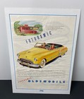 1948 Oldsmobile Magazine Original Custom Mounted Print Ad Futuramic Hydra-matic