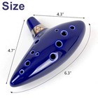 Musical 12 Hole Ocarina Ceramic Alto C Legend Of Zelda Ocarina Flute Instrument