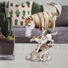 Horse Statue Victory Horses With Rider Showpiece In Resin Figurine Home Decor
