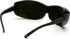 Pyramex Ots Safety Glasses  Anti-fog  Shade 5 0 Ir  Green Lens black Frame