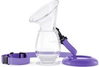 Silicone Milk Collector Breast Pump For Breastfeeding With Suction Base  4 Ou   