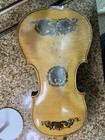 Violin With Case And Bow very Old Needs Tlc  Unknown Brand 