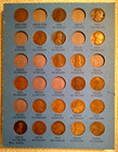 Partial Lincoln Wheat Penny Collection 1909 - 1940  Whitman Album 78 Coins    f