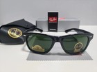 Ray-ban 2140 Sunglasses Black Frame With 50mm Green Lenses Unisex