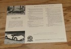 Original 1965 Austin Healey 3000 Mark Iii Sales Sheet Brochure 65