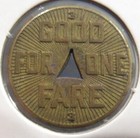 1922 Pittsburgh  Pa Railways Co  Transit Trolley Token - Pennsylvania