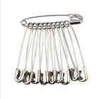 50pcs High-quality Stainless Steel Safety Pins 45mm Diy Sewing Accessory